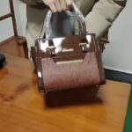 Set Women's Handbags, Elegant Vintage PU Leather Tote With Lizard & Octopus Embossing, Large Capacity Shoulder Bag For Daily & Office Use - Image 12