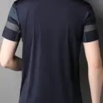 Men's Summer Plaid Shirt - Casual Short Sleeve, Nylon Blend, Stretch Fabric, Non-Transparent - Image 4