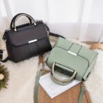 Elegant Messenger Bag for Women, Lightweight Solid Color Crossbody with Removable Strap, Magnetic Closure, Polyester Lined, Alloy Handle, Large Capacity Shoulder Bag - Image 8