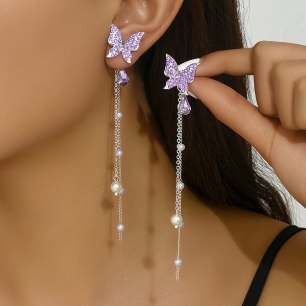 1 Pair of Fashionable Women's Earrings Birthday Party Gift Personality