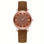 Ladies Casual Quartz Watch with Rhinestone Embellishments, Round Case, Analog Display, Band, Button Battery, Non-Rechargeable - Image 16