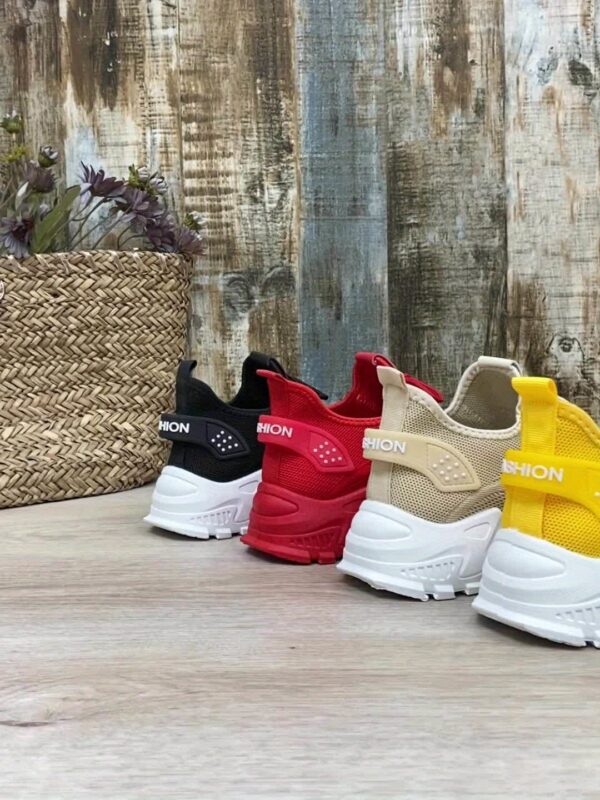 Large size Women's white shoes, summer mesh lace sneakers, comfortable low-top running shoes, travel and vacation leisure - Image 21
