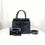 Three-piece set of Ramadan festival style mom handbags with classic crocodile pattern Women's bag set, single shoulder bag and handbag with wallet, suitable for gifts, work travel - Image 10
