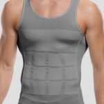 Men's Compression Body Shaper Tank Top, Slimming Vest - Image 3