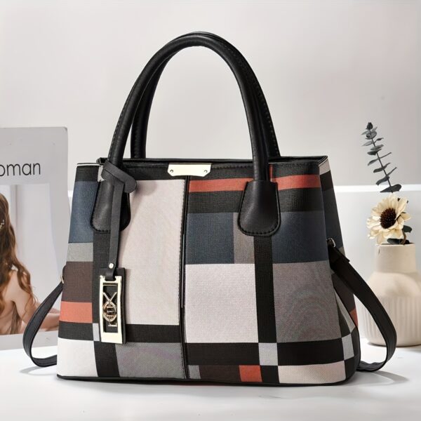 A New Large-Capacity Handbag for Mother'S Day, Perfect for Family And Easter, Featuring an Elegant Tote Design That Can Be Carried by Hand Or Worn Over The Shoulder. - Image 11