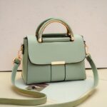 Elegant Messenger Bag for Women, Lightweight Solid Color Crossbody with Removable Strap, Magnetic Closure, Polyester Lined, Alloy Handle, Large Capacity Shoulder Bag - Image 5