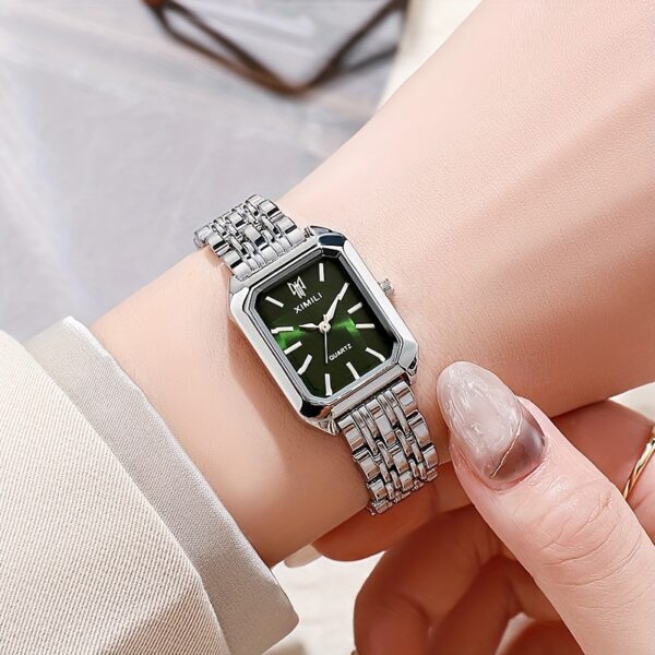 New Foreign Trade Women's Watch - Fashionable Simple Square Quartz Wristwatch for Female Students - Image 5