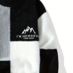 SENMEIGUO Men'S Chunky Knit Sweater, Casual Round Neck, Long Sleeve, Letter Print, Warm Winter Top, Regular Fit, Knitted Fabric, 2024 Fall/Winter Collection - Image 9