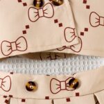 P100574 Fashion Sleeveless Top with Butterfly Knot Print And Pleated Skirt Set for Little Girls - Image 10