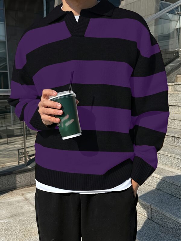 Casual Fashion Men's Sweater - Image 3