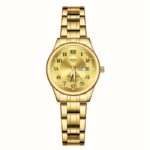 DEBLVE Women'S Ultra-Thin Stainless Steel Quartz Watch - Stylish, Lightweight, IPX7 with Calendar, Luminous Day Display, and Stainless Steel Band - Perfect for Casual Wear, DEBLVE - Image 9
