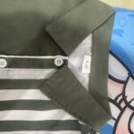Boys' Fashion Set, Striped Polyester Shirt and Shorts, Casual Elastic Fabric, Spring/Summer Collection, Slim Fit, Button Detail, Woven Construction, Polyester Top and Bottom, For Outdoor - Image 5