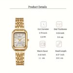 New Foreign Trade Women's Watch - Fashionable Simple Square Quartz Wristwatch for Female Students - Image 4