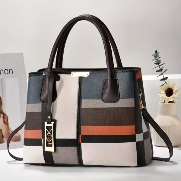 A New Large-Capacity Handbag for Mother'S Day, Perfect for Family And Easter, Featuring an Elegant Tote Design That Can Be Carried by Hand Or Worn Over The Shoulder. - Image 13