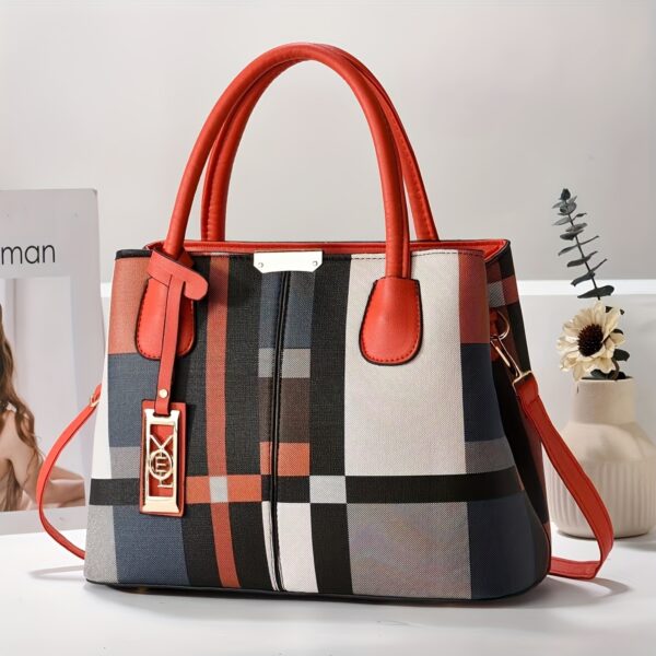 A New Large-Capacity Handbag for Mother'S Day, Perfect for Family And Easter, Featuring an Elegant Tote Design That Can Be Carried by Hand Or Worn Over The Shoulder. - Image 16