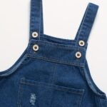 Kids' Denim Overalls - Cartoon Design, Long Sleeve, Pockets, Adjustable Straps, Loose Fit for Boys, Spring/Fall Casual Wear, for Outdoor - Image 6