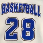 Outfit with a Sporty Style Featuring a Basketball Number Print, for Outdoor - Image 5