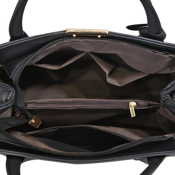 A New Large-Capacity Handbag for Mother'S Day, Perfect for Family And Easter, Featuring an Elegant Tote Design That Can Be Carried by Hand Or Worn Over The Shoulder. - Image 5