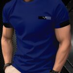 Dark Gray Goose Logo Men'S Stylish T-Shirt - Image 4