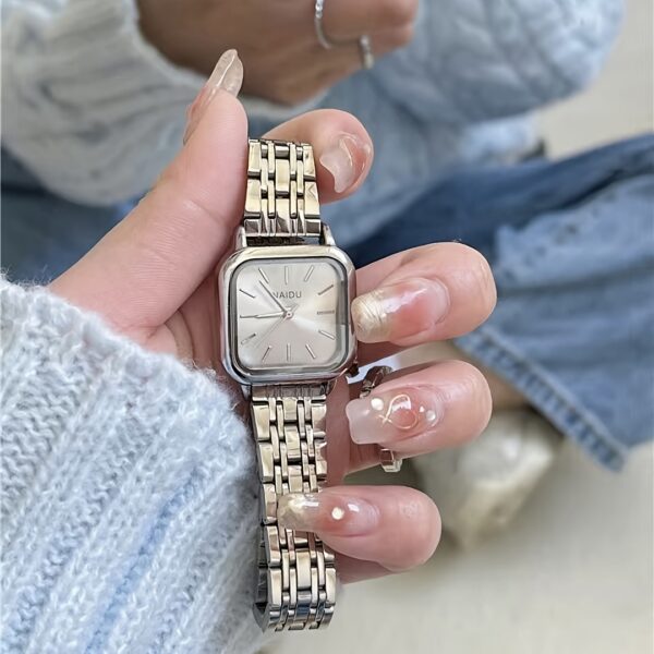 New Foreign Trade Women's Watch - Fashionable Simple Square Quartz Wristwatch for Female Students - Image 12