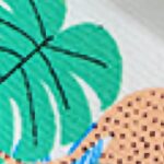 Boys' Summer Casual Outfit: White Leaf Print Short Sleeve Shirt and Comfortable Shorts Set, Polyester, Non-Stretch Fabric - Ideal for Outdoor Activities, Tree Leaf, Suitable, Leisure Style, Conventional Version, Summer, Perfect for Outdoor - Image 8