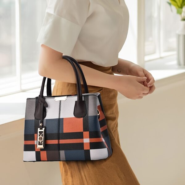 A New Large-Capacity Handbag for Mother'S Day, Perfect for Family And Easter, Featuring an Elegant Tote Design That Can Be Carried by Hand Or Worn Over The Shoulder. - Image 14