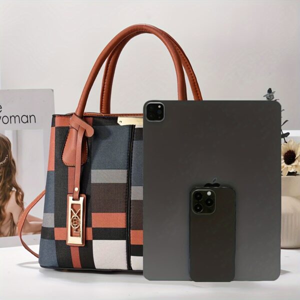 A New Large-Capacity Handbag for Mother'S Day, Perfect for Family And Easter, Featuring an Elegant Tote Design That Can Be Carried by Hand Or Worn Over The Shoulder. - Image 6