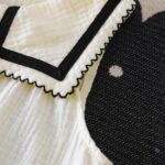 A Stylish New Collection for Girls in Spring And Summer Featuring Elegant And Versatile Designs. The Sleeveless Top Is Made from Quality Fabric with a Large Collar, Adorned with Wood Grain Buttons And Delicate Wave-Edged Ribbon Details. It Pairs Perfectly with Long Pants That Have Matching Wave-Edged Ribbon Accents, Making It a Comfortable Two-Piece Set for Casual Outings And Gatherings. an Exquisite Gift for Friends And Family, for Outdoor - Image 3