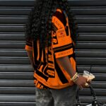 Youthful Vibes: Women's Casual Off-Shoulder Graphic Tee - Stretchy Polyester Blend, Machine Washable, Round Neck, Short Sleeve, Black & Pink Design with Bold "BLACK HUMOR" Print, Perfect for Spring/Summer - Image 5