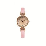 Elegant Vintage Women'S Quartz Watch with Brown Faux Leather Strap, Golden-Tone Alloy Case, Arabic Numerals, and Minimalist Design - Perfect for Casual Attire, Casual Watch|Elegant Timepiece|Goldtone Case, Watch Accessories - Image 7