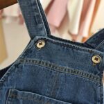 Kids' Denim Overalls - Cartoon Design, Long Sleeve, Pockets, Adjustable Straps, Loose Fit for Boys, Spring/Fall Casual Wear, for Outdoor - Image 3