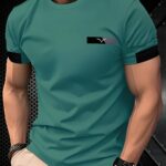Dark Gray Goose Logo Men'S Stylish T-Shirt - Image 6