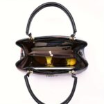 Plaid Decorated Women's Fashion Small Handbag with Ball Decoration Multi-Layer Mini Crossbody Bag Suitable for Date Party Student White Collar - Image 6