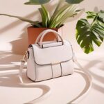 Elegant Messenger Bag for Women, Lightweight Solid Color Crossbody with Removable Strap, Magnetic Closure, Polyester Lined, Alloy Handle, Large Capacity Shoulder Bag - Image 7