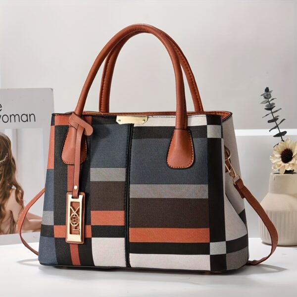 A New Large-Capacity Handbag for Mother'S Day, Perfect for Family And Easter, Featuring an Elegant Tote Design That Can Be Carried by Hand Or Worn Over The Shoulder. - Image 10