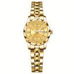BINBOND Women's Light Luxury Quartz Watch with Night Glow, Double Calendar, Stainless Steel Band & Blue Dial - Elegant Casual & Formal Watch for Casual Attire - Image 8