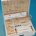91pcs/114pcs Fashion Minimalist Luxury Metal Wind Hoop Earrings Set Hollow Layered Flower Ring Rhinestone Butterfly Bead Faux Imitation Pearl Pendant Necklace Beaded Bracelet Box Women's Jewelry Set for s Daily Party Friendship Birthday Gift No Box - Image 2