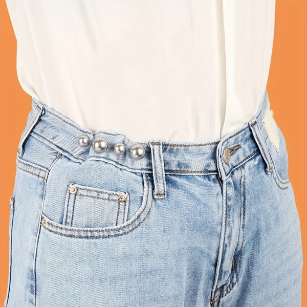 1/3pcs Brooches Dress Skirt Waist Tightening Brooch Pin Pants Anti-Exhaust Button Brooch Accessories - Image 10
