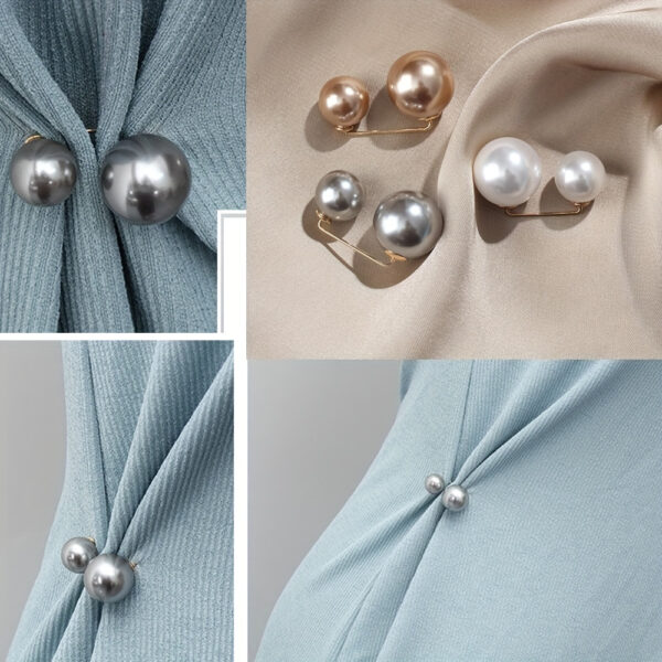 1/3pcs Brooches Dress Skirt Waist Tightening Brooch Pin Pants Anti-Exhaust Button Brooch Accessories