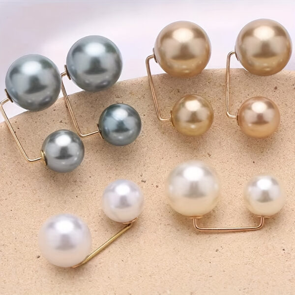 1/3pcs Brooches Dress Skirt Waist Tightening Brooch Pin Pants Anti-Exhaust Button Brooch Accessories - Image 11