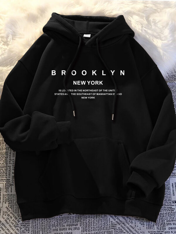 Hooded Sweatshirt Casual BROOKLYN - Image 2
