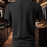 Men's Milan Print Short Sleeve Golf Shirt - Breathable, Stretch Fabric, Button- Collar, Lightweight Business Casual Style for Summer, Tennis & Golf Training - Image 9